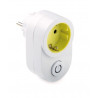 Adaptador Schuko con interruptor Blanco TT 16A-220V FAMATEL | 6