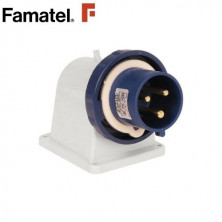 Clavija CETAC 2P+T 16A 220V IP44 FAMATEL ÚLTIMAS UNIDADES