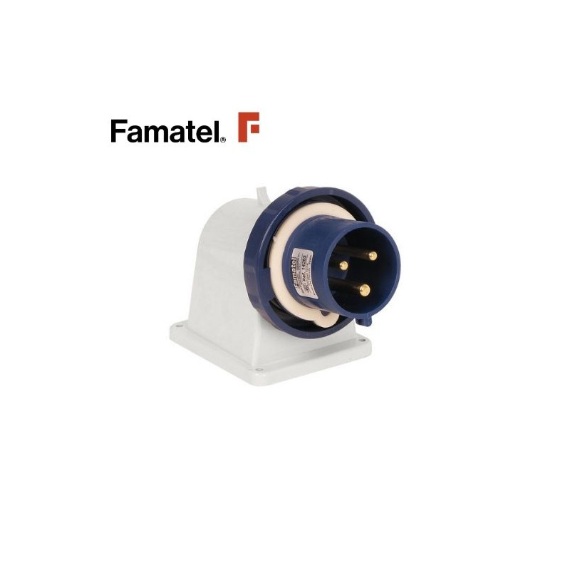Clavija CETAC 2P+T 16A 220V IP44 FAMATEL ÚLTIMAS UNIDADES