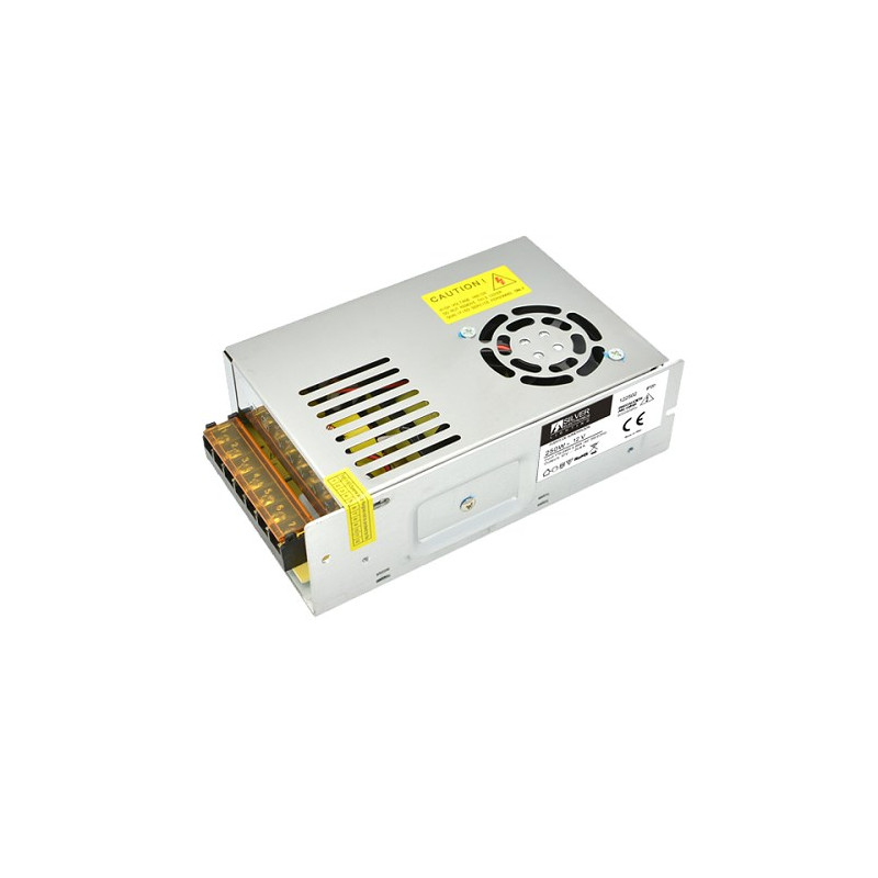 Fuente de alimentacion para Tira de LED 24V 250w IP20 SILVER