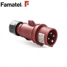 Clavija CETAC 3P+T 16A 380-415V IP-44 FAMATEL | 10