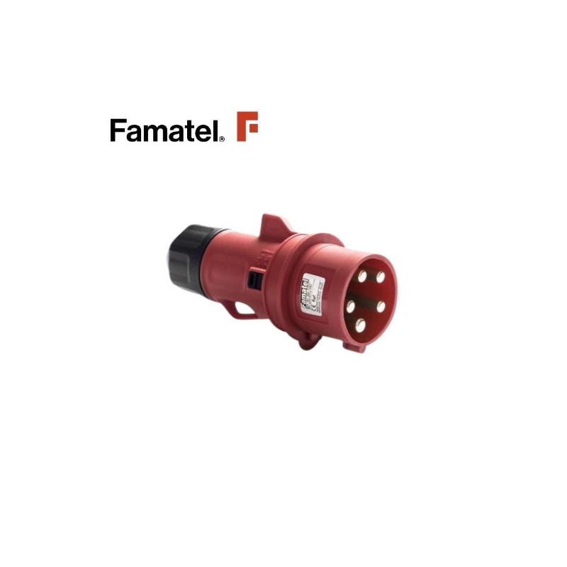 Clavija CETAC 3P+T+N 16A 380-415V IP-44 FAMATEL | 8