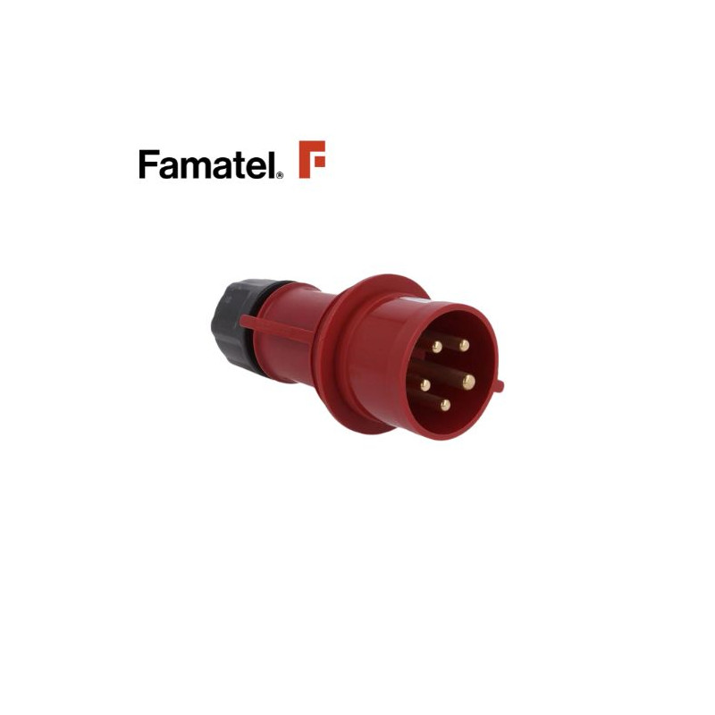 Clavija CETAC 3P+T+N 32A 380-415V IP-44 FAMATEL | 4