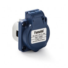 Base empotrable 16A 220V 2P+TTL Diámetro 4,8mm IP67 FAMATEL 50
