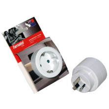 Adaptador australiano chino europeo Blanco 10A-220V Blister FAMATEL C12