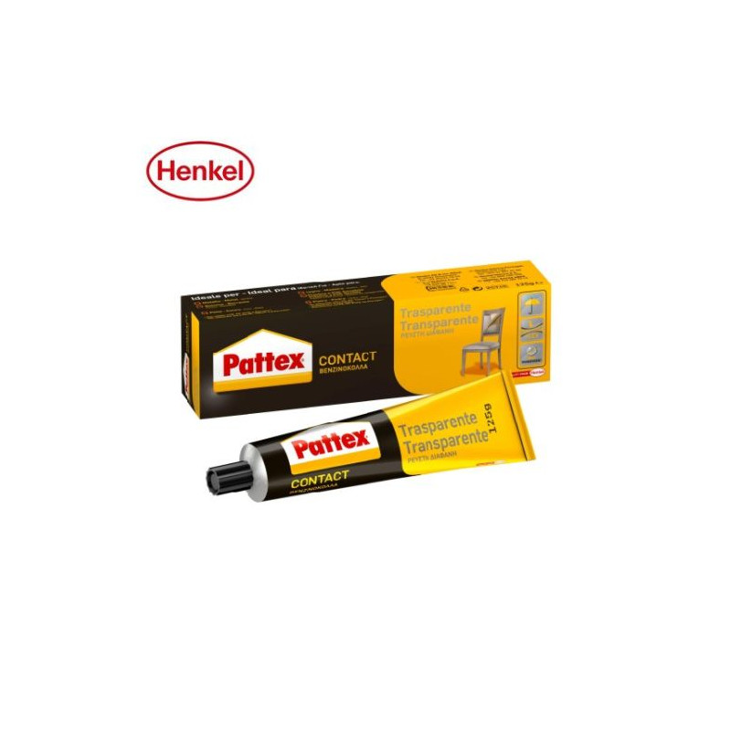 Pattex Cola de contacto Transparente Dispenser 125 gr