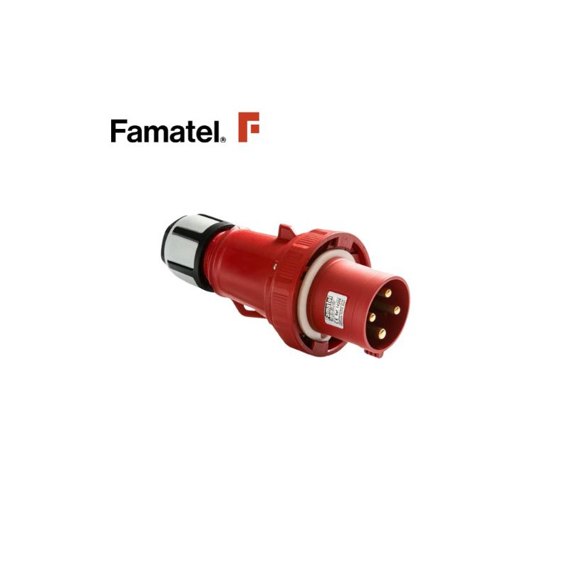 Clavija CETAC 3P+T 63A 220V IP67 FAMATEL | 10