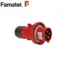 Clavija CETAC 3P+T 32A 400V IP67 FAMATEL