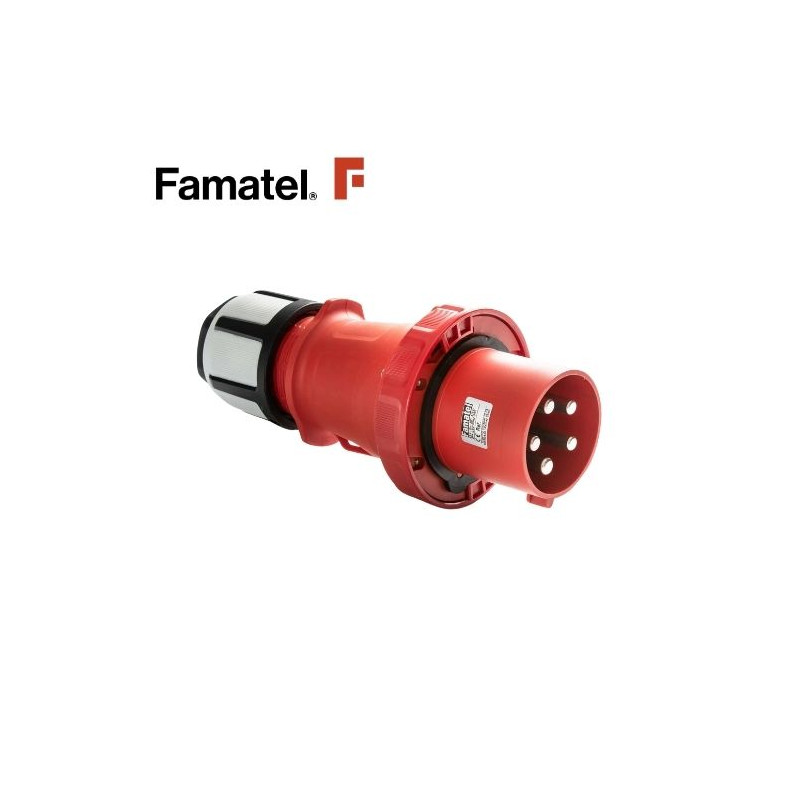 Clavija CETAC 3P+N+T 125A 400V IP67 FAMATEL | 1