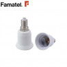 Portalámparas Conversor E14 Macho a E27 Hembra FAMATEL C1/10