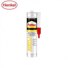 Pattex Acril 1 Paredes y Grietas Blanco Ral 9003 Cartucho 300ml