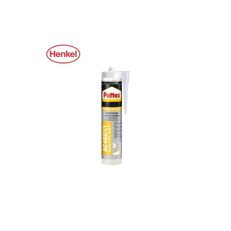 Pattex AC 401 Juntas y Grietas Blanco Cartucho 300ml