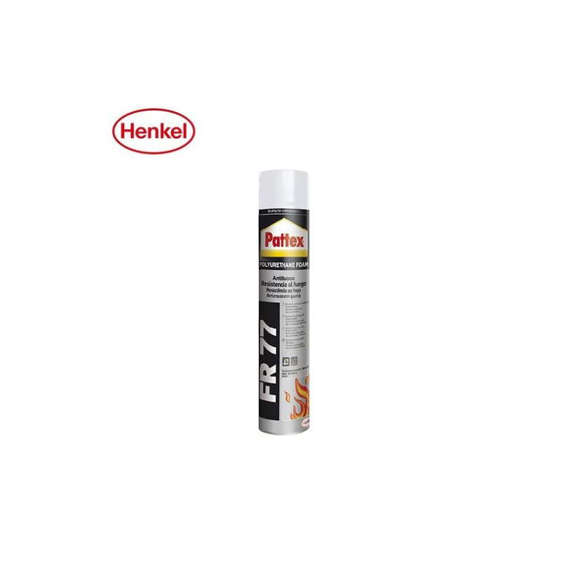 Pattex FR77 PU Espuma Poliuretano PU EI 24 Pistola 750 ml