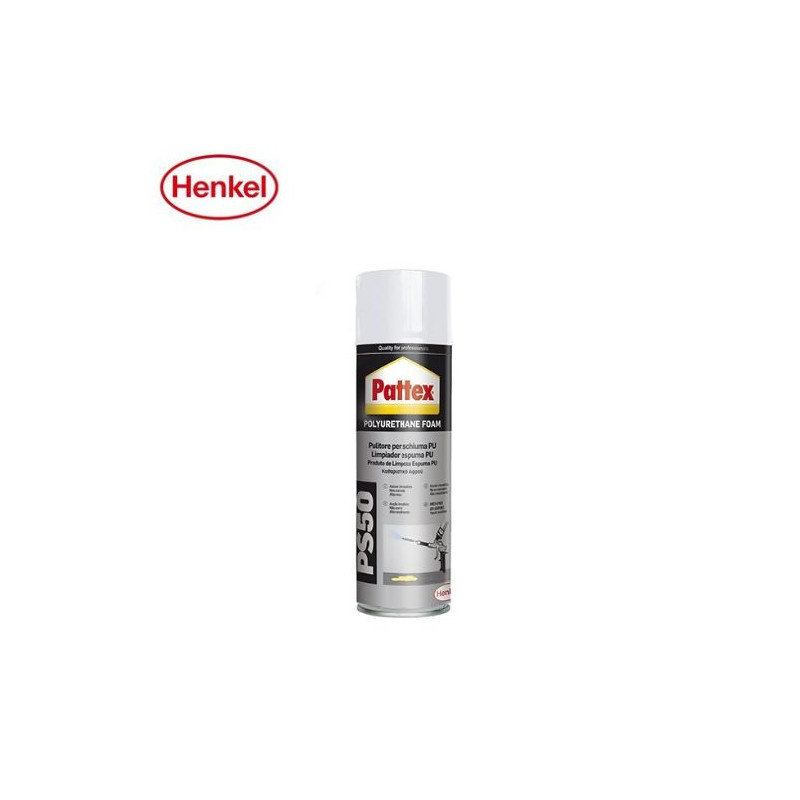 Pattex PS50 Limpiador Espuma Poliuretano PU Aerosol 500ml