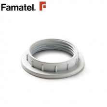 Arandela Portalámpara E27 Baquelita Blanco FAMATEL C40