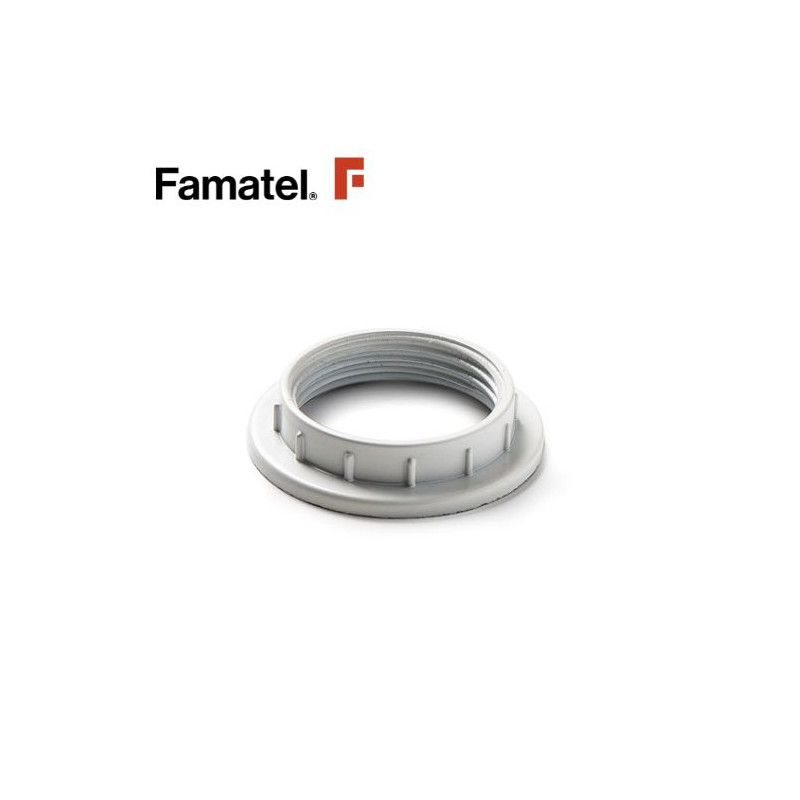 Arandela Portalámpara E27 Baquelita Blanco FAMATEL C40