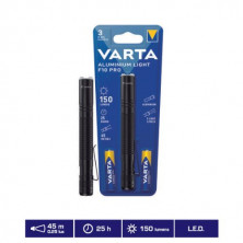Linterna LED Aluminium Light F10 Pro 150Lm (Funciona con 2 pilas AAA incluidas) VARTA