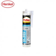 Pattex Silicona SL502 Sanitaria Cartucho 300ml - Blanco Ral 9016 C25