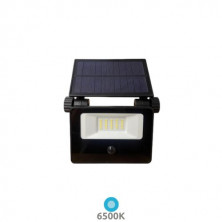 Proyector solar Mini Exterior con sensor de movimiento 10W 6500K 1000Lm IP54 SILVER C1/20