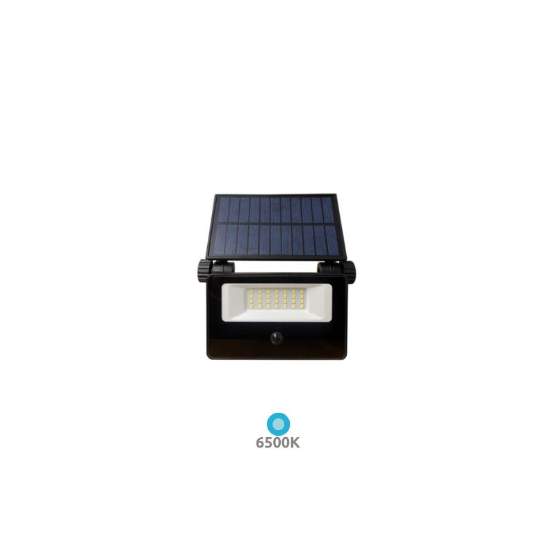 Proyector solar Mini Exterior con sensor 15W 6500K 1500Lm IP54 SILVER (Sustituye ref. 174015) C1/20