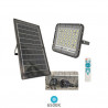 Proyector Solar Exterior 50w 6500K 720Lm Batería + mando Gris SILVER ÚLTIMAS UNIDADES