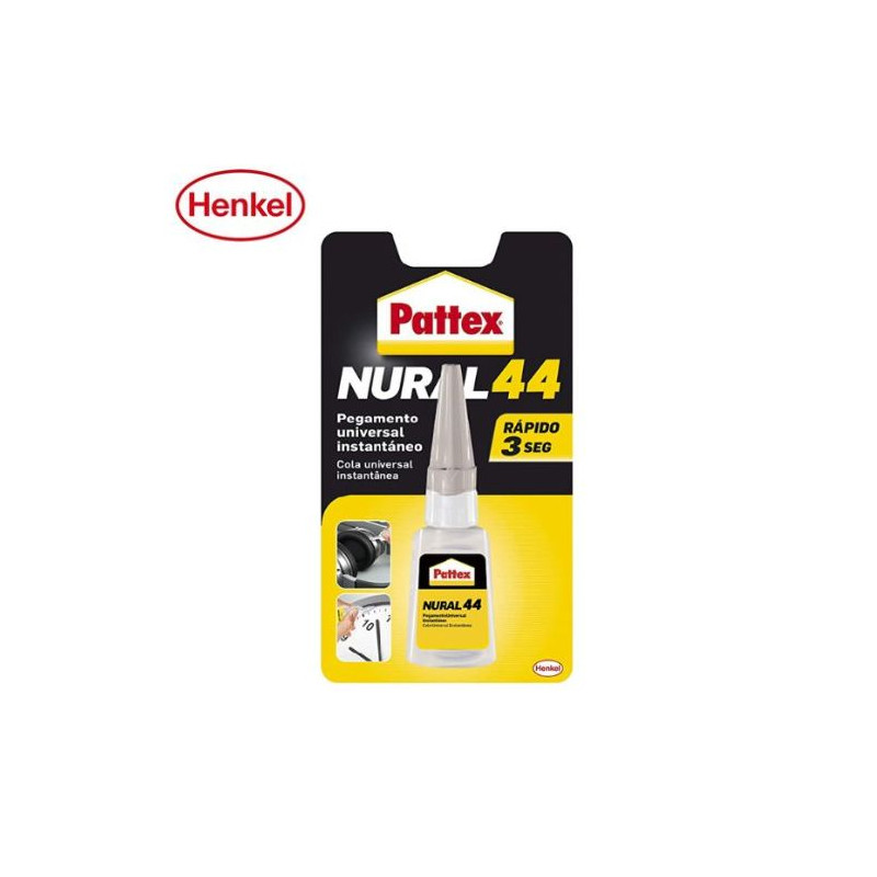 Pattex Nural 44 Blister 20g -12- - Pegamento Universal instantáneo -