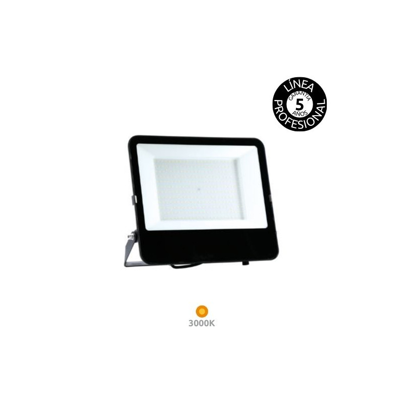 Proyector LED 100W 3000K 17500Lm Negro IP65 FORGE PRO+ Línea Profesional 5 años de garantía SILVER