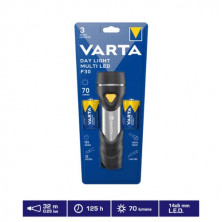 Linterna Day Light Multi LED F30 70Lm (Funciona con 2 pilas D incluidas) VARTA