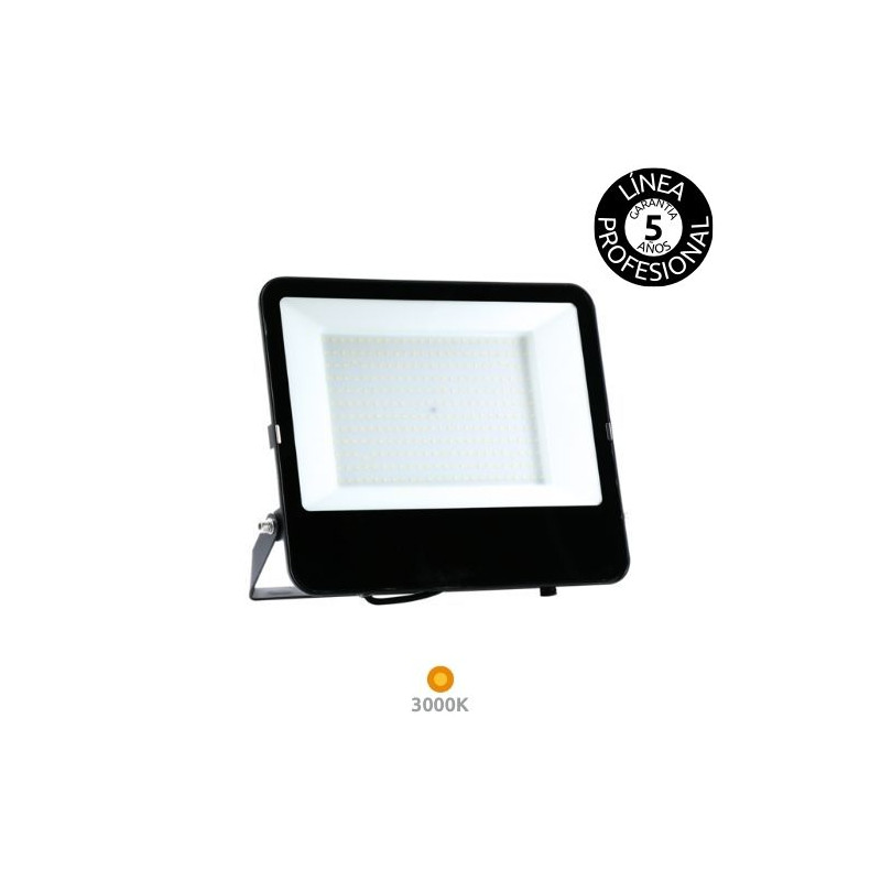 Proyector LED 150W 3000K 26250Lm Negro IP65 FORGE PRO+ Línea Profesional 5 años de garantía SILVER