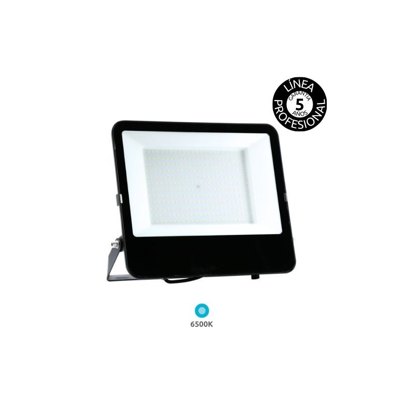 Proyector LED 200W 6500K 35000Lm Negro IP65 FORGE PRO+ Línea Profesional 5 años de garantía SILVER