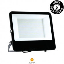 Proyector LED 200W 3000K 35000Lm Negro IP65 FORGE PRO+ Línea Profesional 5 años de garantía SILVER