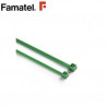 Bridas de Nylon Verde 200x3,6mm (En bolsas de 50 unidades) FAMATEL