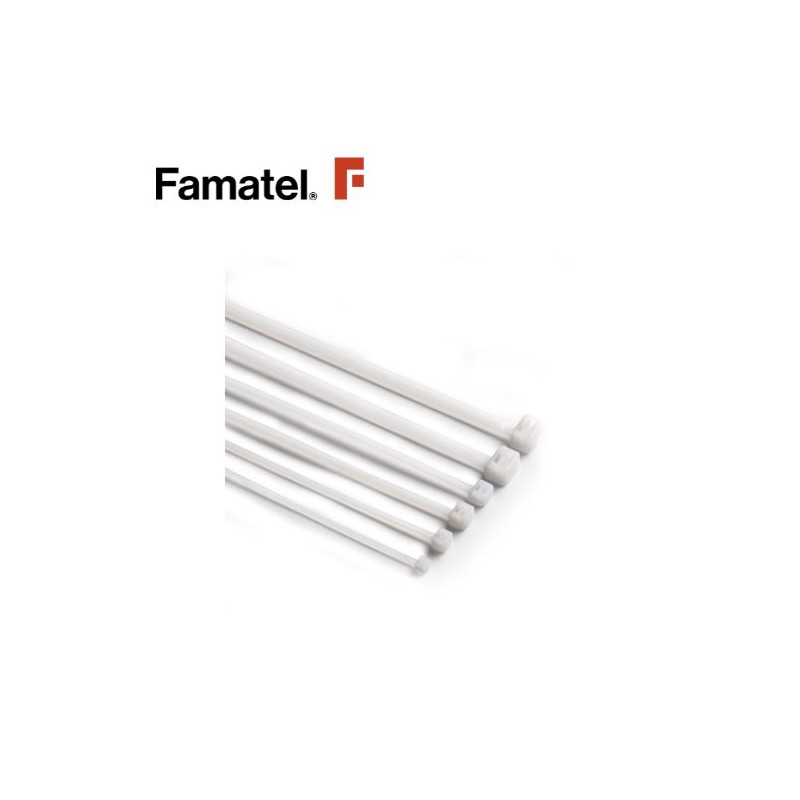 Bridas de Nylon Blancas 300x3,6mm (En bolsa de 50 unidades) FAMATEL C1/20