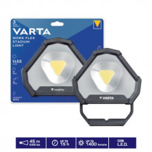 Linterna de trabajo LED Flex Stadium Light COB LED 1450Lm + Batería Li-Ion IP54 VARTA