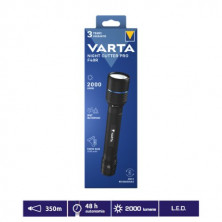 Linterna LED Night Cutter Pro F40R 2000Lm RECARGABLE 233,5x44mm diámetro IP67 VARTA