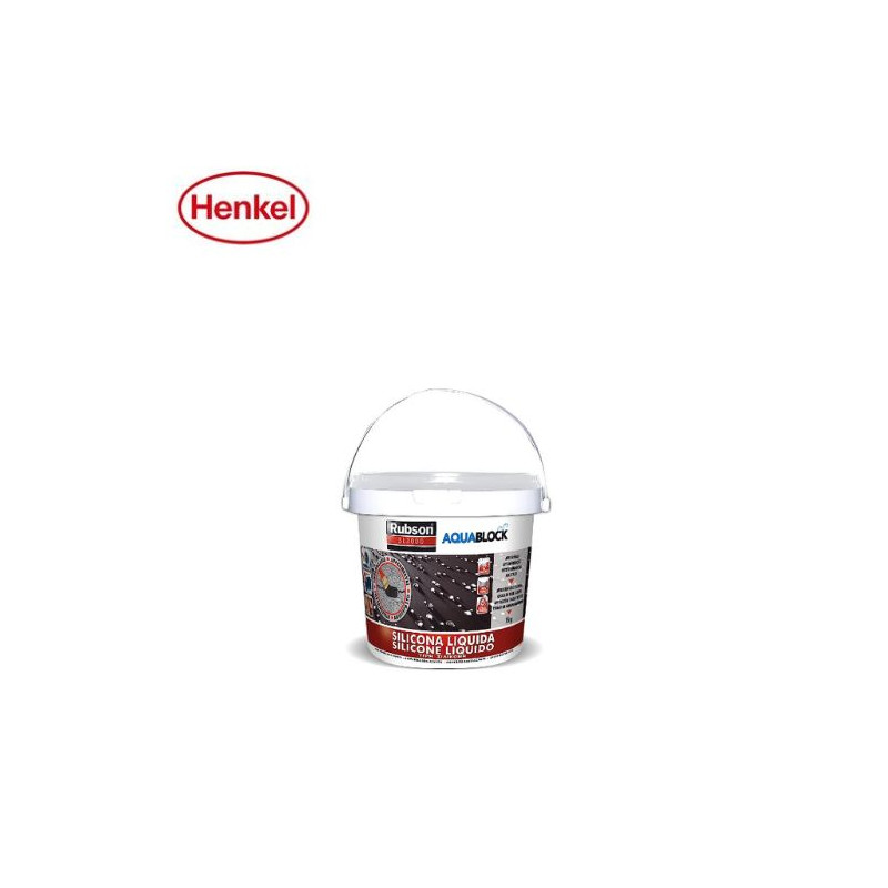 Rubson Silicona Líquida Aquablock SL3000 1Kg Blanca C4