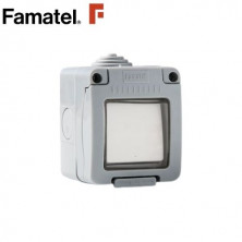 Mecanismo superficie estanco Serie GARDEN Conmutador 10A-220V IP55 FAMATEL / 8