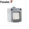 Mecanismo superficie estanco Serie GARDEN Pulsadores de timbre 10A-220V IP55 FAMATEL / 8