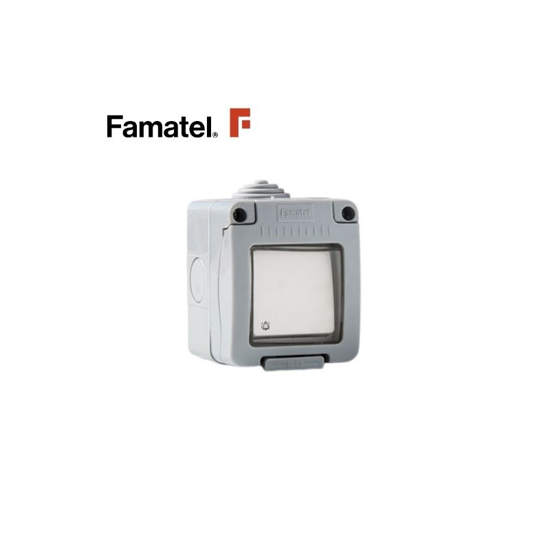 Mecanismo estanco Pulsadores luz estanco 10A-220V FAMATEL | 8