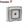 Mecanismo empotrar Serie MASTER Toma TV estanco IP55 FAMATEL C1/6