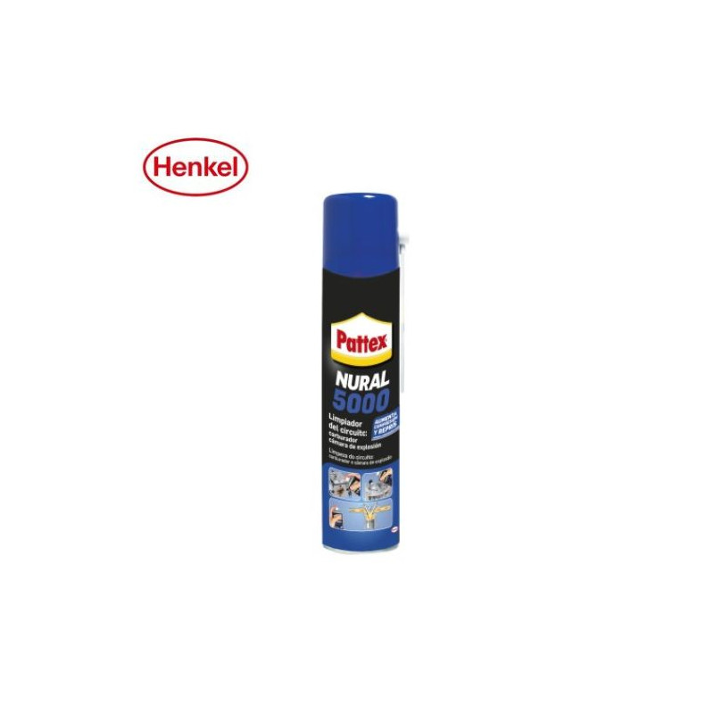 Pattex Nural 5000 300 ml - Limpiador de circuito : carburador cámara explosión -