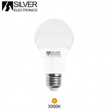Bombilla Estándar LED E27 6w 3000K 640Lm 220V ECONÓMICA SILVER C10 UUS