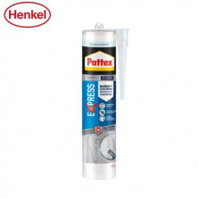 Pattex Silicona Baño Sano EXPRESS Blanco 280 ml Cartucho C12