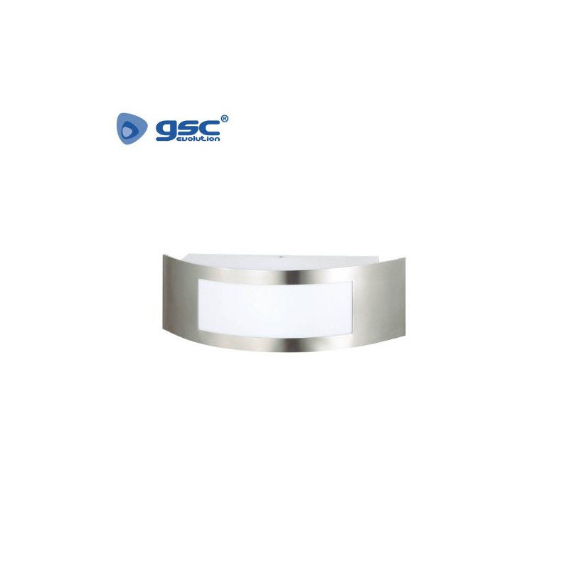 Aplique de pared Máx.14w E27 Rectangular Níquel IP44 220V Gensi GSC C1/10