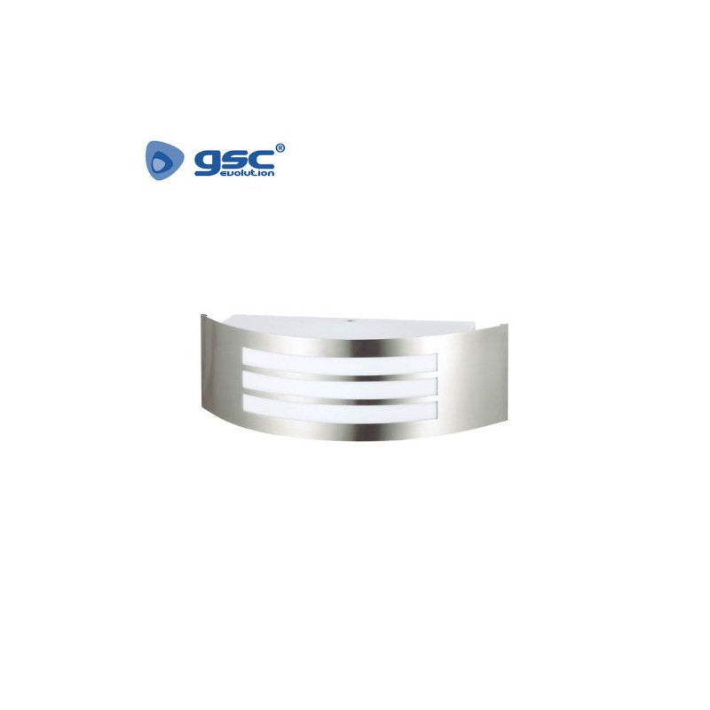 Aplique de pared Máx.14w E27 Rectangular Níquel IP44 220V Gensi GSC /10