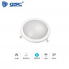 Aplique de pared LED 12w 6500K Exterior Blanco Redondo HITRA IP54 GSC C1/24 UUS