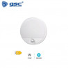 Aplique de pared LED 15w 6000K Redondo Sensor Movimiento IP54 Blanco DOKO GSC C1/10