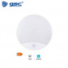 Aplique LED 10w 6000K Redondo Blanco Sensor Luz emergencia 1050Lm GSC C1/10
