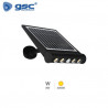 Aplique Solar LED 8w 4000K Sensor Movimiento y Crespuscular IP65 Negro Tombua GSC ÚLTIMAS UNIDADES