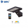 Aplique solar LED 5w CCT Tono luz ajustable Sensor Movimiento/Crepuscular Negro Ganda GSC C1/32 UUS